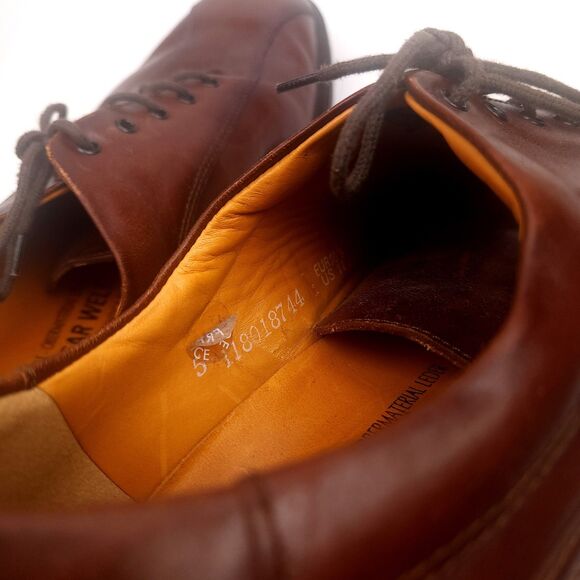 Mephisto Abel Brown Leather Comfort Shoes Mens 11 Air-Jet Goodyear Welt main image 9